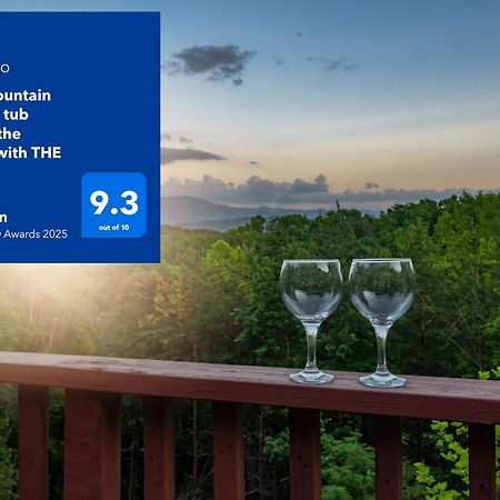 Private Mountain Cabin, Hot Tub Escape In The Smokies, With The View Sevierville Dış mekan fotoğraf