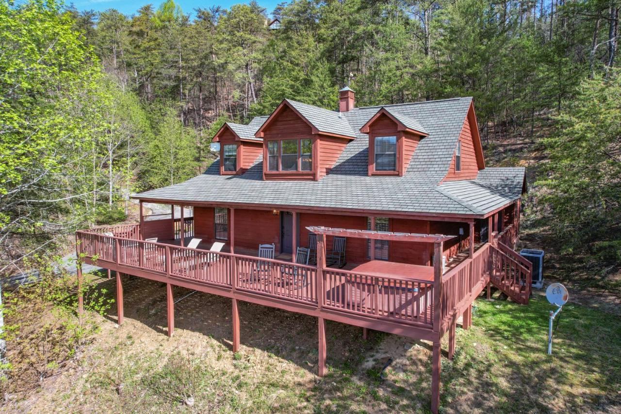 Private Mountain Cabin, Hot Tub Escape In The Smokies, With The View Sevierville Dış mekan fotoğraf