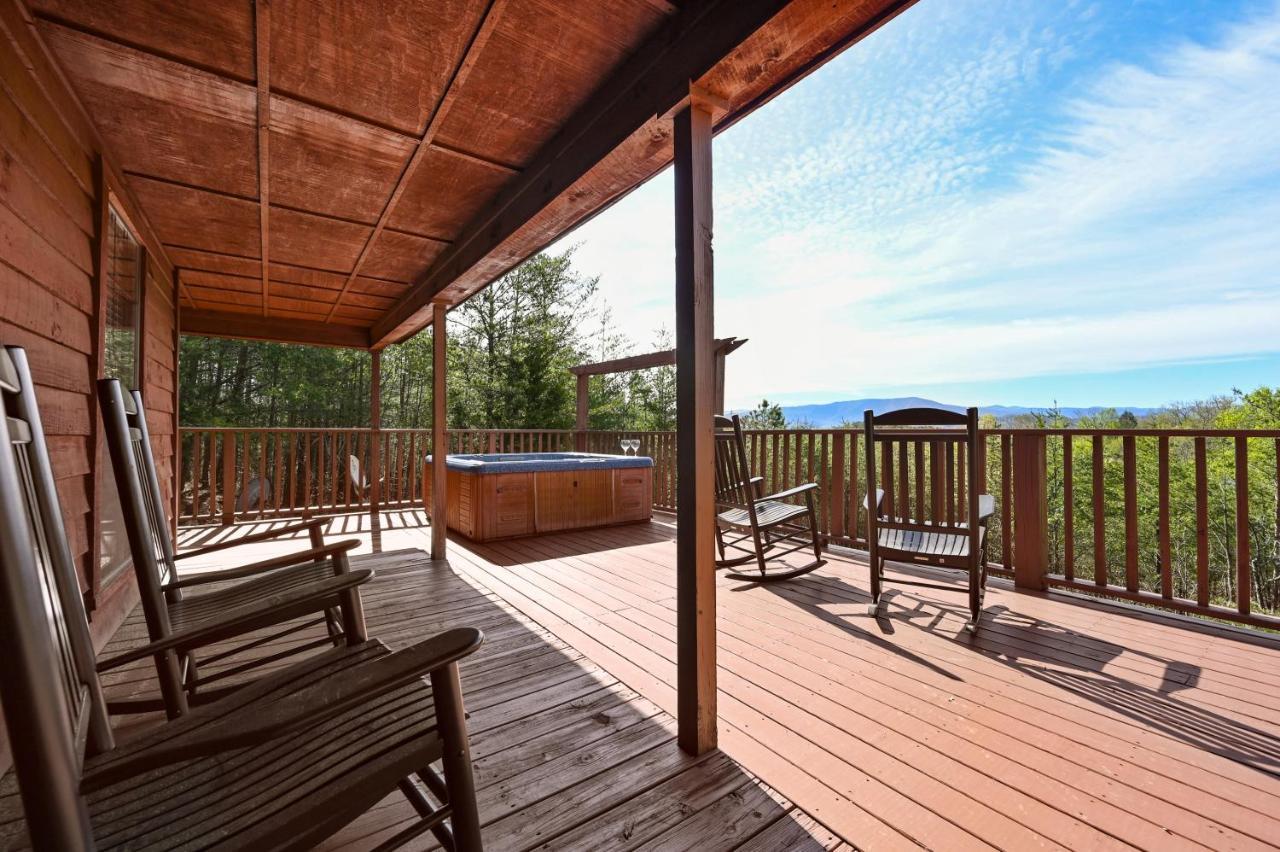 Private Mountain Cabin, Hot Tub Escape In The Smokies, With The View Sevierville Dış mekan fotoğraf