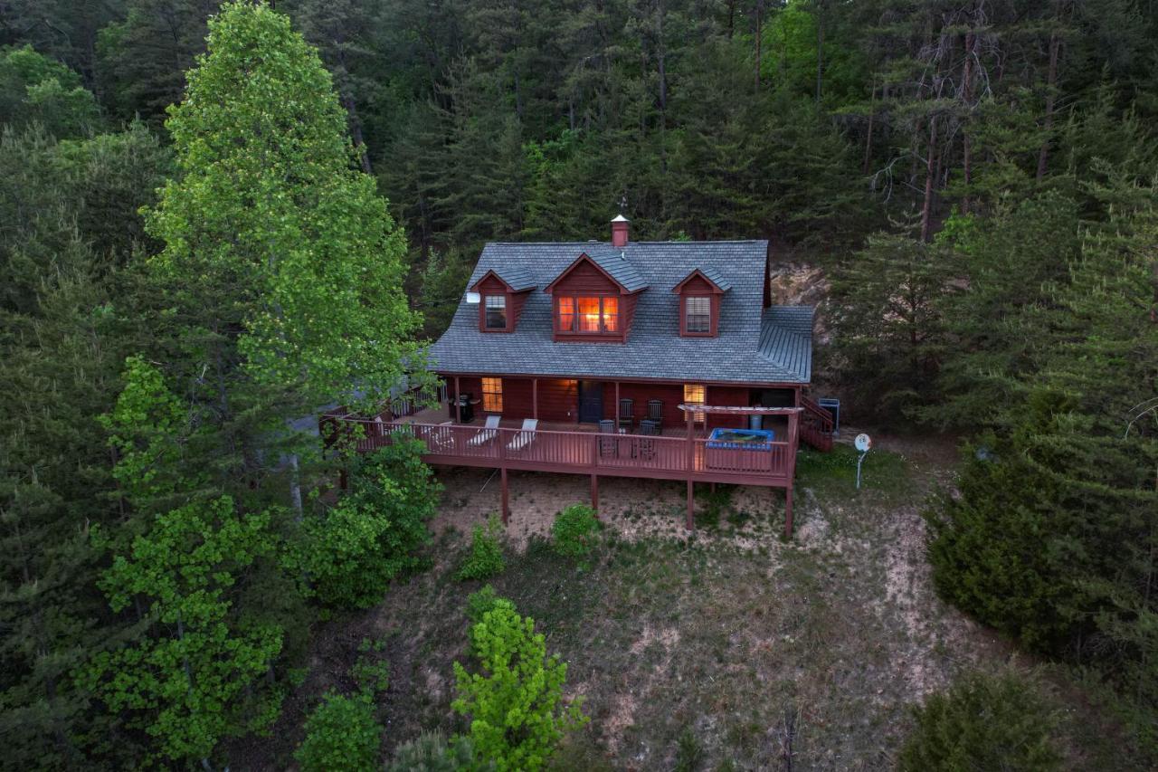 Private Mountain Cabin, Hot Tub Escape In The Smokies, With The View Sevierville Dış mekan fotoğraf