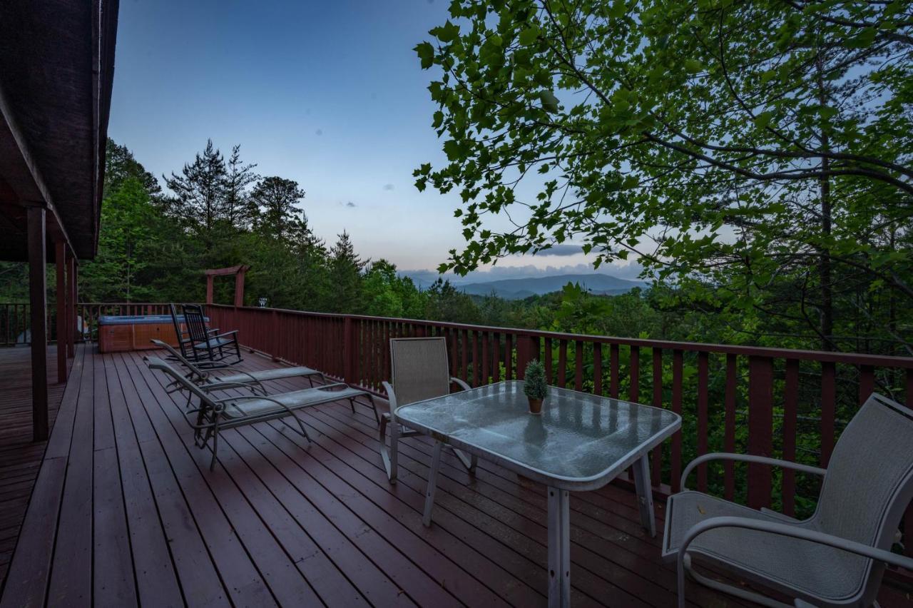 Private Mountain Cabin, Hot Tub Escape In The Smokies, With The View Sevierville Dış mekan fotoğraf