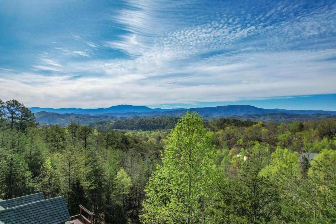Private Mountain Cabin, Hot Tub Escape In The Smokies, With The View Sevierville Dış mekan fotoğraf