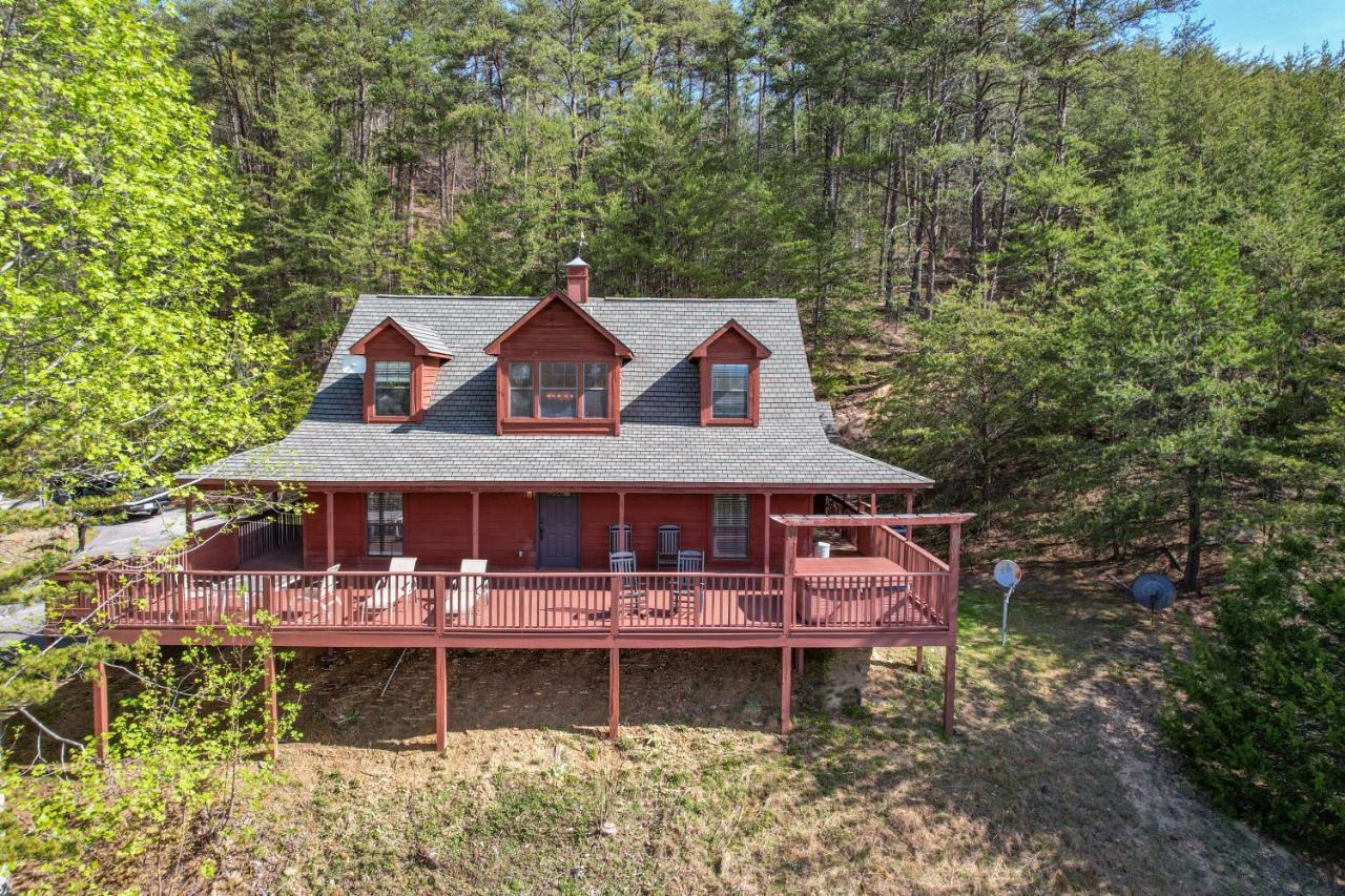Private Mountain Cabin, Hot Tub Escape In The Smokies, With The View Sevierville Dış mekan fotoğraf