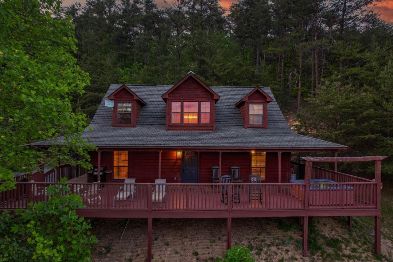 Private Mountain Cabin, Hot Tub Escape In The Smokies, With The View Sevierville Dış mekan fotoğraf